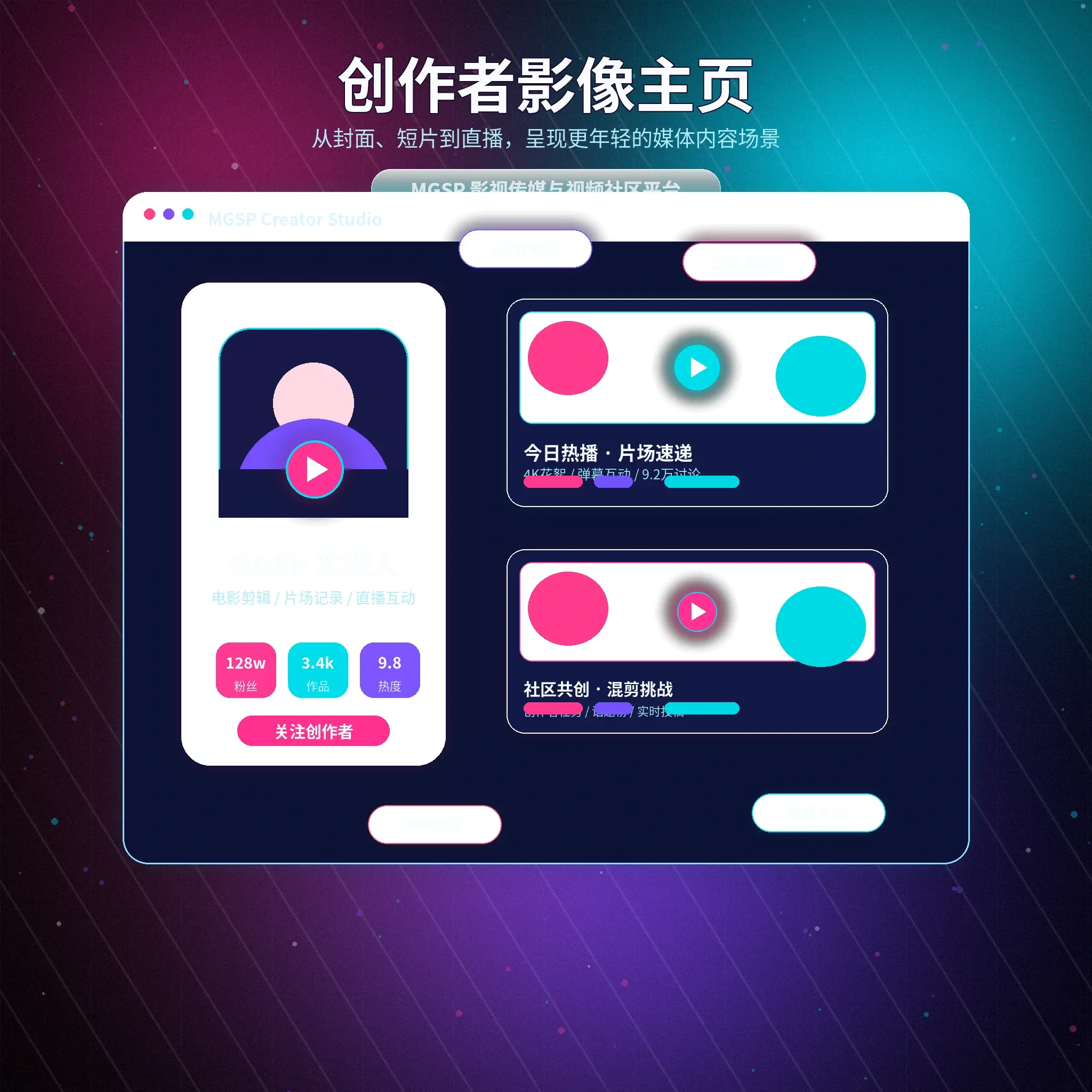 蘑菇视频账户资料与个人主页管理使用说明